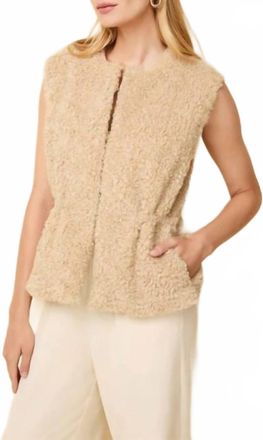 Solid & Striped Womens Miriam Vest In Beige
