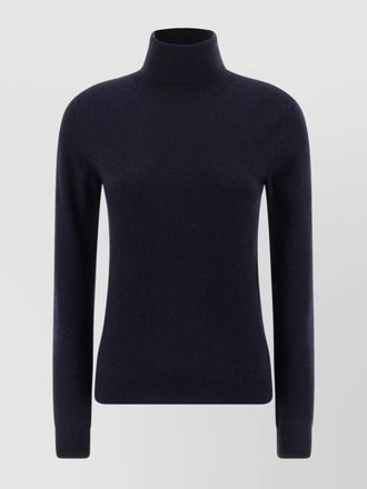 Balenciaga fitted turtleneck sweater ribbed cuffs