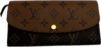 Louis Vuitton Pre-owned Wallets, female, Brown, Size: ONE SIZE Pre-owned Vintage Canvas Wallet