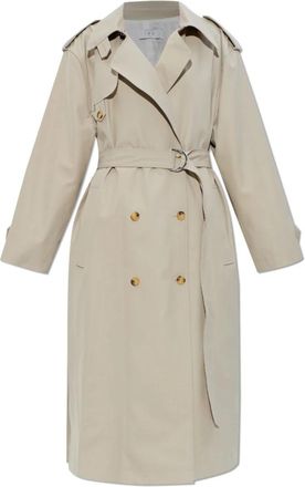 Iro Kalana Trenchcoat - Dames - Trenchcoats - Beige - L - Katoen - Jassen