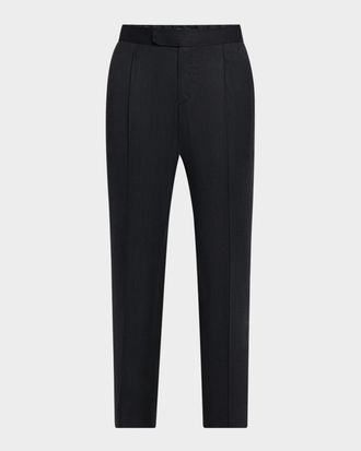 Brioni Men & apos;s Melbourne Wool Trousers