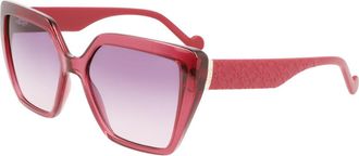 Liu Jo LJ757S 602 Mens Sunglasses Red Size 55