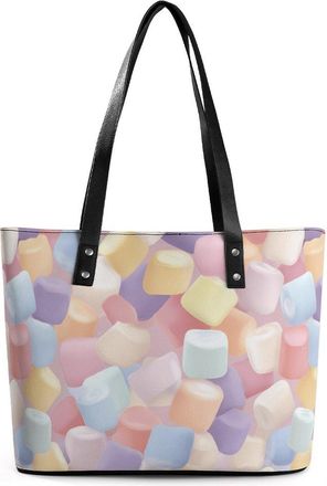 Generic Marshmallowes Tote Bags for Women Cute Shoulder Purses Handbags