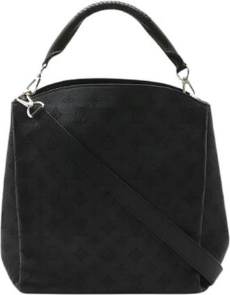 Louis Vuitton Pre-owned Mahina Babylon PM Schoudertas - Dames - Vintage Schoudertas - Zwart - ONE Size - Leer - Vintage