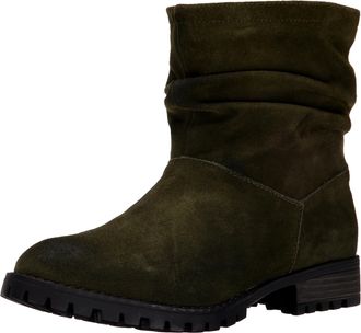 Chinese Laundry Chinese Laundry Flip Slouch Bootie Olive Burnished FLIP-OLV Womens