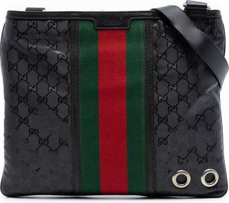 Gucci Pre-owned Gucci Fiat 500 Medium GG Imprime Web Messenger Bag Unisex 2NRL43V7EG4CV8DK