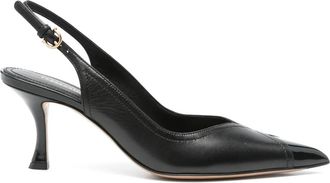 Ferragamo Pumps in pelle 70mm - Nero