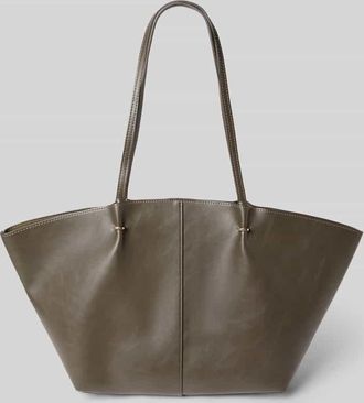 Mango Tote Bag mit Tragehenkel in Khaki, Größe 1