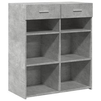 Berkfield Home Sideboard Concrete Grey 80x42.5x93 cm Engineered Wood
