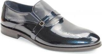 Vella Pais Merci Patent Loafer in Navy Blue at Nordstrom Rack, Size 10.5
