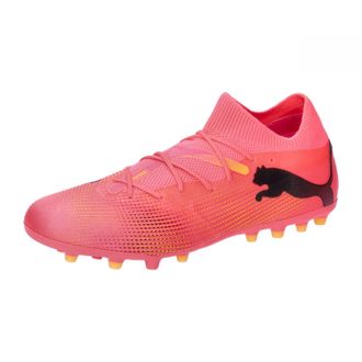 Puma Puma Men Future 7 Match Mg Soccer Shoes, Sunset Glow-Puma Black-Sun Stream, 8.5 UK