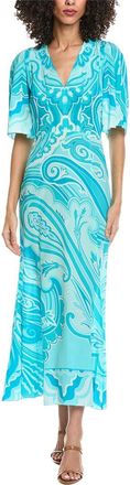 Etro Print Silk Maxi Dress