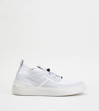 Tod's No_Code X in Leather and Technical Fabric