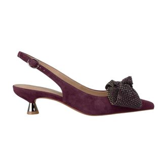 Alma En Pena Mini Bow Shoe - Dames - Pumps - Rood - 36 EU - Schoenen