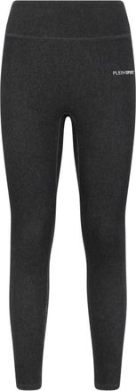 Plein Sport Leggings Denim Touch PS - Dames - Outdoor broeken - Zwart - S - Denim - Fitness