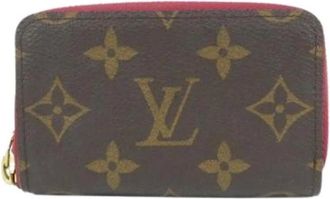 Louis Vuitton Pre-owned Wallets, female, Brown, Size: ONE SIZE Pre-owned Canvas Wallet
