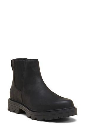 Sorel Revel Road Waterproof Chelsea Boot in Black/Black at Nordstrom Rack, Size 7