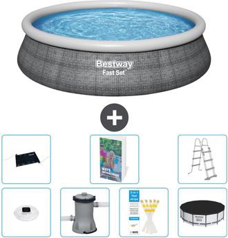 Bestway Piscina Bestway Fast Set Redonda - 457x107 Cm - 8-piezas S502
