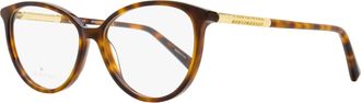 Swarovski Womens Modern Oval Eyeglasses SK5385 052 Dark Havana 54mm
