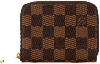 Louis Vuitton Pre-owned Wallets, female, Brown, Size: ONE SIZE Pre-owned Canvas wallets