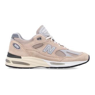 New Balance Sneakers, male, Beige, 9 UK, Made in UK 991v2