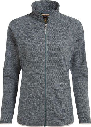 Craghoppers Dames/Dames Tarvos Full Zip Fleecejack (Stormgrijs mergel)