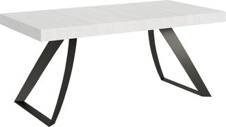 Itamoby Tavolo alessandria Allungabile In Legno Per Sala Da Pranzo -fisso 180 Cm / Classic / Cemento