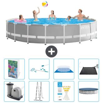 Intex Piscina Prism Frame Redonda - 549x122 Cm - 9-piezas S583