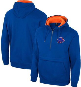 Colosseum Mens Colosseum Royal Boise State Broncos Half-Zip Hoodie at Nordstrom, Size Medium