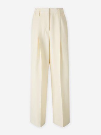 Jil Sander Wide Pleated Trousers