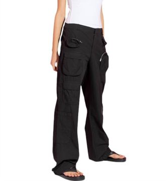 Kikiriki Cargo Pants With Pockets In Black