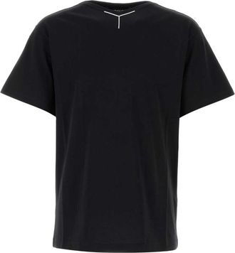 Y / Project Black cotton t-shirt