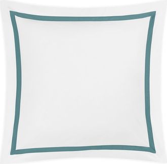 Matouk Lowell Egyptian Cotton Euro Sham in Deep Jade at Nordstrom
