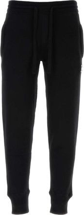 Dolce & Gabbana Mens Black Wool Blend Joggers - Size EU 50 (Mens)