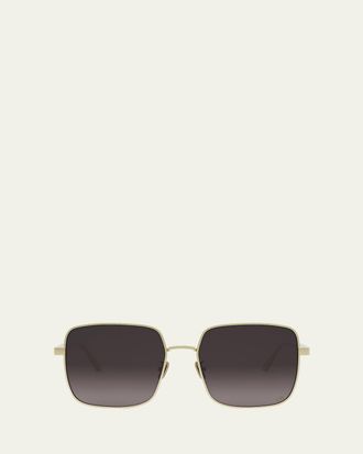 Dior DiorCannage S1U Square Metal Sunglasses