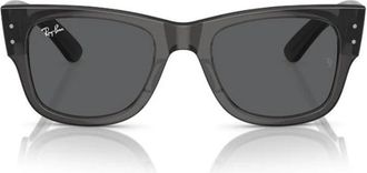 Ray-Ban Mega Wayfarer Rb 0840S 1406B1 - unisex - Zonnebrillen - Zwart - 51 MM - Accessoires