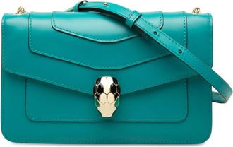 Bulgari Pre-owned Bvlgari Calfskin Serpenti Forever Chain Crossbody Ladies Q94YDP3JE0IYBPKH