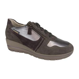Mephisto Stijlvolle Damessneakers - Dames - Sneakers - Grijs - 38 1/2 EU - Schoenen