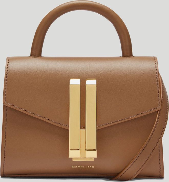 The Nano Montreal in Deep Toffee Smooth Leather Mini & Nano bag