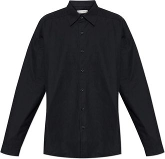 Entire studios Miller Shirt - Heren - Zakelijke Overhemden - Zwart - S - Katoen - Overhemden