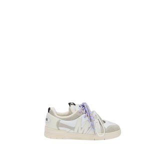 Moschino Heren, Schoenen, Wit, Maat: 44 EU Leer