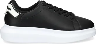 Just Cavalli logo-print sneakers - men - Synthetic Rubber/Leather/Fabric - 40 - Black