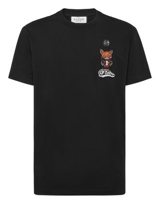 Philipp Plein Round Neck T-Shirt Plein Fox