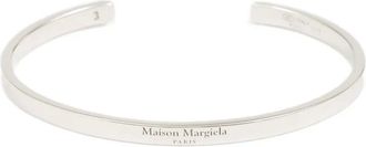 Maison Margiela Armband met logo - Zilver