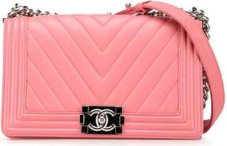 Chanel Borsa Boy Flap Pre-owned - - Pre-owned - Donna - Rosa - ONE SIZE