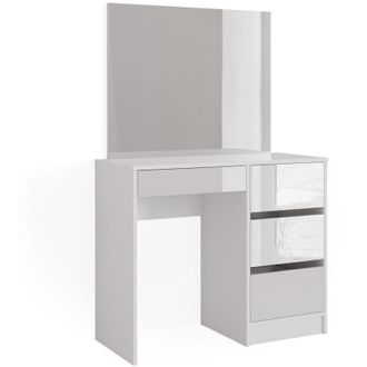 Vicco Tavolo da toeletta Sherry, Bianco, 90 cm Vicco