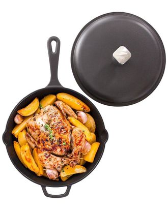 Dash Zakarian 4.5Qt Cast Iron Deep Skillet