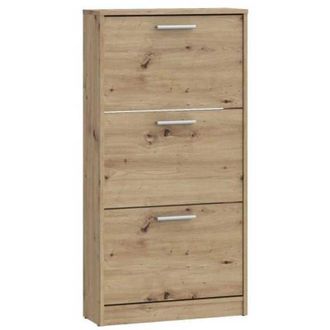 OEM Armario Para Zapatos Mac Ch&ecirc;ne Artisan 3 Abattants 6 Pares 58,2x20,4x115,5 Cm