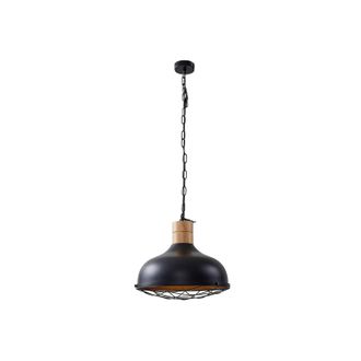Lindby L&aacute;mpara Colgante olbi En Negro De Metal - Lindby