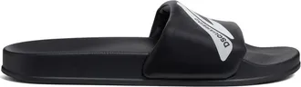 Dsquared2 Sandali slides con stampa - Nero